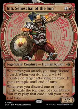 Inti, Seneschal of the Sun - Showcase LCI LP MTG - Image 1