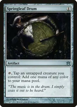Springleaf Drum Born of the Gods LP MTG - Image 1