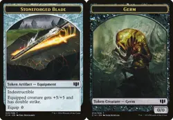 Stoneforged Blade // Germ - Token Commander 2014 LP MTG - Image 1