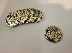Pokemon Mega Lucario Coin Mega Evolutions - Image 1