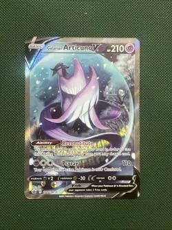 2021 Pokemon GALARIAN ARTICUNO V 170/198 Chilling Reign Ultra Rare Holo ENG - Image 1
