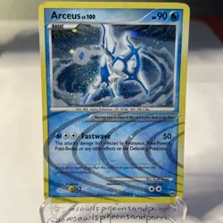 Pokemon TCG Arceus Lv.100 AR4 Holo mp - Image 1