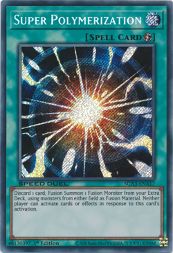 Super Polymerization - SGX3-ENA17 - Secret Rare 1st Edition Near Mint Yugioh - Image 1