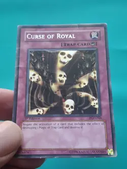 Yugioh - Curse of Royal Rare 1st Edition PGD-044 HP - Image 1