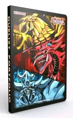 KONAMI OFFICIAL: YuGiOh BINDER | SLIFER OBELISK RA EGYPTIAN GODS PORTFOLIO - Image 3