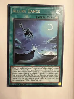 Yugioh! - Allure Dance - MZTM-EN060 - Maze of the Master - Rare - 1st Ed -NM/M - Image 1
