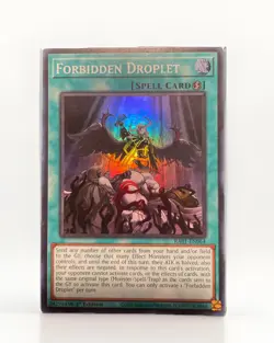 Yugioh Forbidden Droplet RA01-EN064 Ultra Rare 1ST ED NM - Image 1
