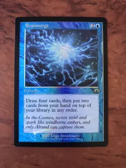 Brainsurge Foil Retro Frame MTG Magic the Gathering Card NM Near Mint Modern MH3 - Image 1