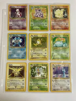 Master Base Set 101/102 WOTC Vintage Pokemon Cards 1999 HOLO (Minus Charizard) - Image 3