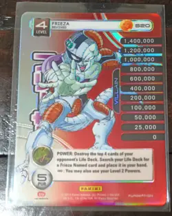 Frieza Revived Level 4 S20 Dragonball Z Panini Funimation Collectable Card (NM) - Image 1