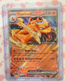 Charizard ex 6/165 Pokemon Card TCG 2023 Double Rare Holo MEW Near Mint - Image 1