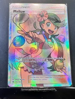 Pokemon Mallow Guardians Rising Full Art SM Holo Card 145/145 Ultra Rare. Nm - Image 2
