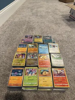 POKEMON TCG BULK CARD LOT 3000 UNCOMMON COMMON RARE HOLOS REVERSE HOLOS - Image 2