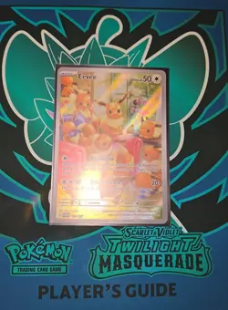 188/167 Pokemon Eevee Holo Illustration Card Twilight Masquerade - Image 2