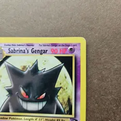 Sabrina's Gengar 29/132 - Pokemon Gym Challenge Card Non Holo - MP - Image 3