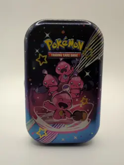 Pokemon TCG Tinkatink Paldean Fates Mini Tin w/ Sticker & Art Card - Image 1