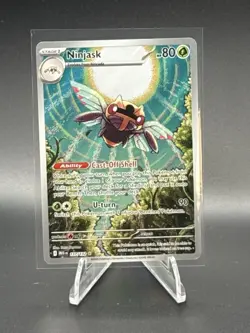 Ninjask 137/132 illustration rare Mega Evolution pokemon card - Image 1