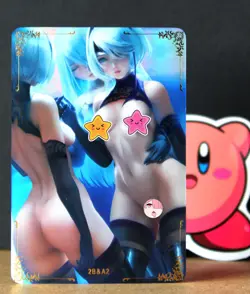 ACG VERY Sexy Card - 2B & A2- Nier Automata - sexy waifu boobs V-V - Image 1