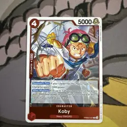 Koby PRB02-001 R ONE PIECE Card The Best 2 - ONE PIECE Card Game ENGLISH - Image 1