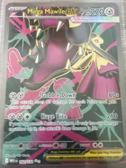 Mega Mawile Ex 162/132 Secret Rare Pokemon Card Mint Condition - Image 1