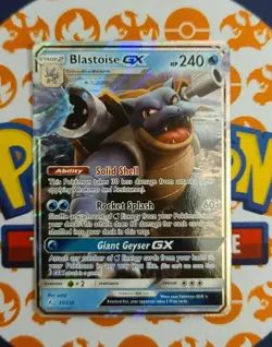 Blastoise GX 35/214 NM Holo Ultra Rare Unbroken Bonds Pokemon Card Near Mint - Image 2