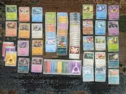 Bulk Lot of 113 White Flare Pokemon Cards, No Duplicates, Reverse/Holos & Rares - Image 1