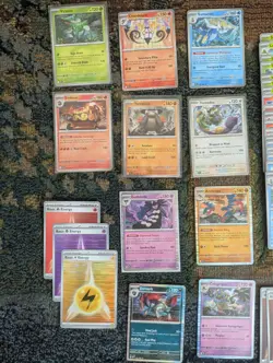 Bulk Lot of 113 White Flare Pokemon Cards, No Duplicates, Reverse/Holos & Rares - Image 2
