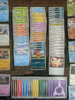 Bulk Lot of 113 White Flare Pokemon Cards, No Duplicates, Reverse/Holos & Rares - Image 3