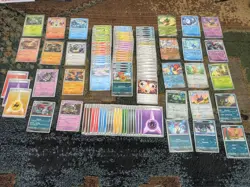 Bulk Lot of 113 White Flare Pokemon Cards, No Duplicates, Reverse/Holos & Rares - Image 5