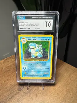 CGC 10 Blastoise #003/034 2023 Trading Card Game Classic - Image 1