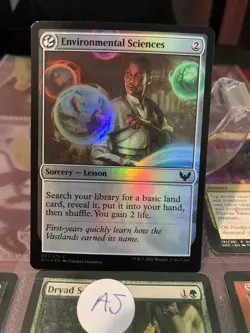 MTG Strixhaven *FOIL* C Environmental Sciences #001 - Image 1