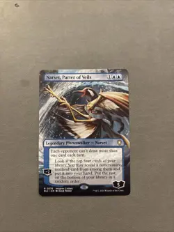 Narset, Parter of Veils (Borderless) Commander: Bloomburrow Regular 0076 - Image 1