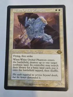 MTG - White Orchid Phantom Retro Frame - Modern Horizons 3 - Image 1