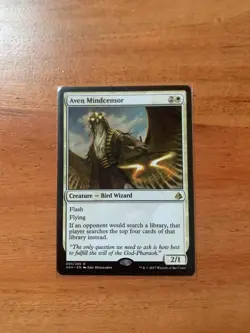 x1 MTG Magic - Aven Mindcensor - Amonkhet - Rare - NM Magic the Gathering - Image 1