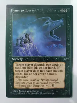 MTG Hymn to Tourach Fallen Empires 38a Regular Common MP - Image 2