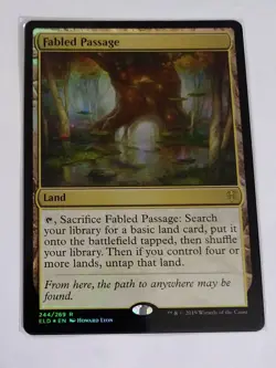 FOIL FABLED PASSAGE NM! *THRONE OF ELDRAINE* - Image 3