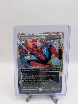 Spectacular Spider-Man (Borderless) - Legendary Creature -MTG - Image 1