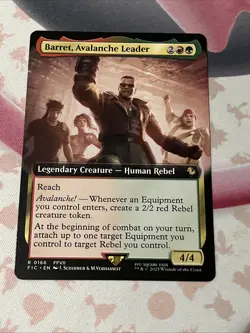 Barret, Avalanche Leader (Extended Art) 0166 Commander: Final Fantasy - Image 1