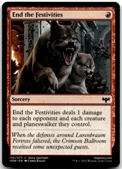 MTG End the Festivities C Innistrad: Crimson Vow 155 LP - Image 1