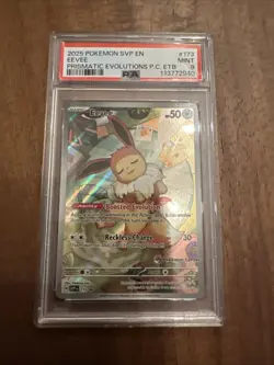 2025 Pokemon Center Eevee Promo Graded Card PSA 9 - Image 1
