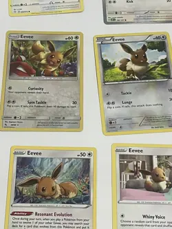 Pokemon TCG Eevee Base Card Lot - Image 5