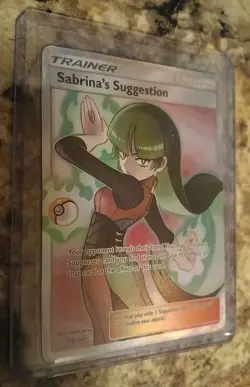 Pokemon Sabrina's Suggestion (Full Art) from team up near mint #181/181 English - Image 3