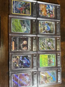 💥Pokemon TCG 10x Beckett BGS Slab Lot NO RESERVE! Lot 7💥 - Image 1