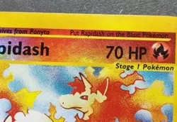 Rare, Reverse Holo Pokemon Expedition Set Rapidash 62/165 (English) - Image 3