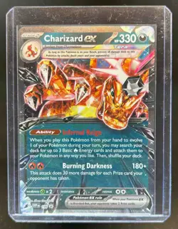 2023-25 Pokemon SV Black Star Promos Charizard ex #196 - Image 1