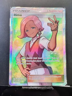 Llima 146/149 Pokemon TCG Sun & Moon Base Set Full Art Trainer NM - Image 1