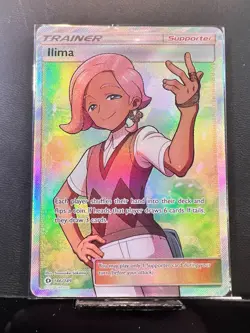 Llima 146/149 Pokemon TCG Sun & Moon Base Set Full Art Trainer NM - Image 2