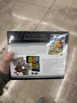 Pokemon TCG Paldea Evolved Elite Trainer Box In Hand Ships Today - Image 2