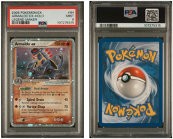 PSA MINT 9 2006 POKEMON EX LEGEND MAKER #84 ARMALDO EX-HOLO LEGEND MAKER - Image 1