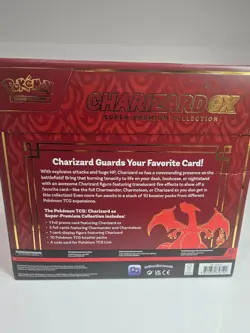 Pokemon TCG Charizard ex Super Premium Collection Box Sealed New - Image 5